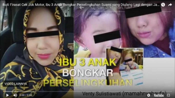 Tragis! Ikuti Firasat Cek Jok Motor, Ibu 3 Anak Bongkar Perselingkuhan Suami dengan Janda