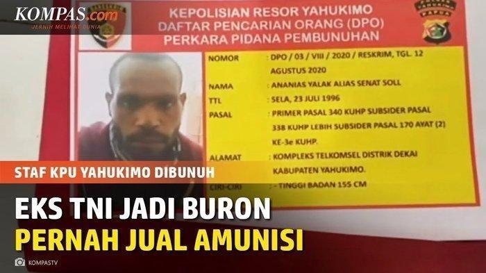 Profil dan Rekam Kejahatan Senat Soll Pimpinan KKB Meninggal, Sebelumnya Dirawat karena Ditembak