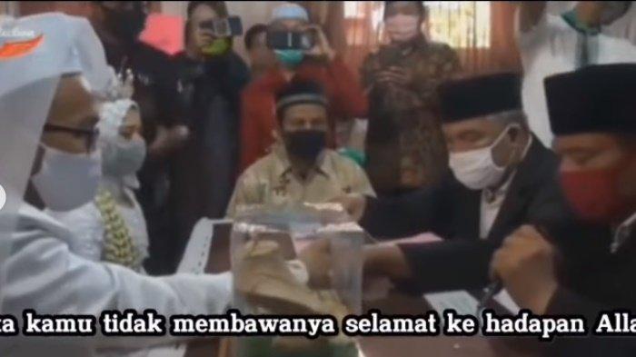 Merinding, Pesan Sakral Ayah Pengantin Wanita ke Menantu saat Ijab Kabul : Saya Tuntut di Akhirat