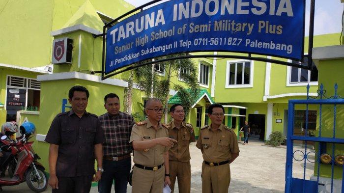 BREAKING NEWS Gubernur Herman Deru Sanksi SMA Taruna Palembang Dilarang Terima Siswa Baru Tahun 2020