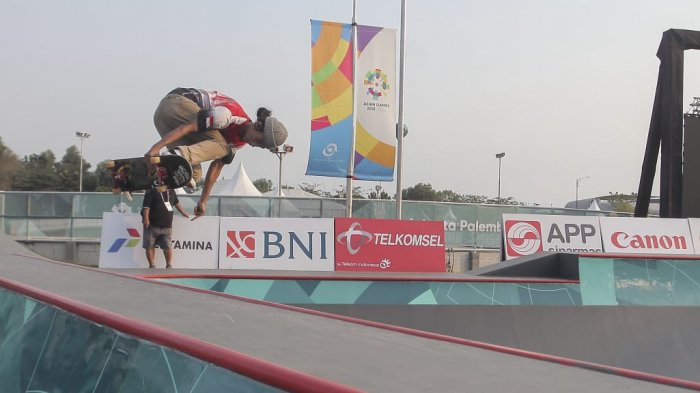 Sedang Berlangsung : Live Streaming Asian Games 2018 Cabor Skateboard