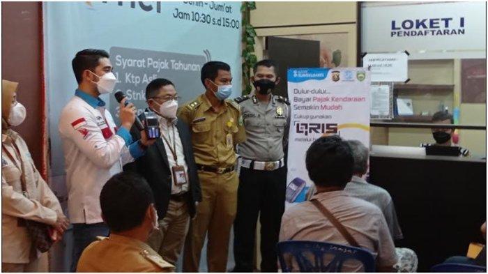 Bayar Pajak Motor di Lubuklinggau Cukup Gesek Kartu ATM, Bisa Scan Barcode
