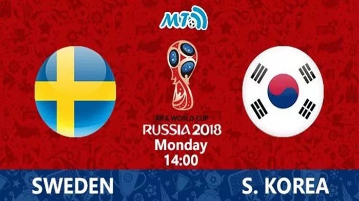 Live Trans TV Swedia vs Korea Selatan di Grup F Piala Dunia 2018 Malam Ini Pukul 19.00 WIB