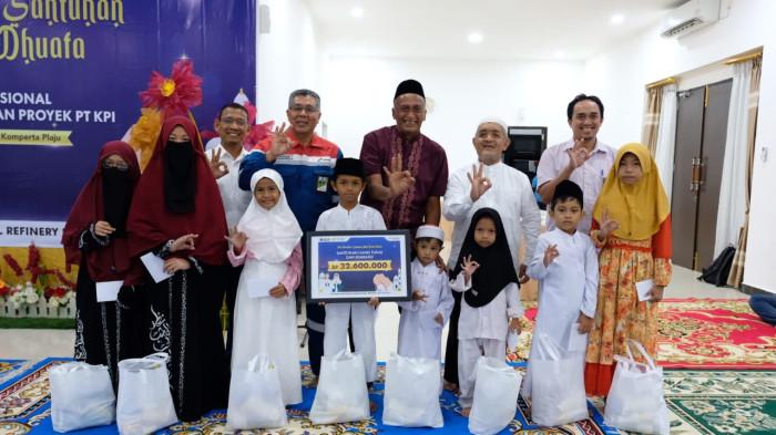 Tali Asih  Kilang Pertamina Plaju untuk Yatim Dhuafa, Doa Bersama untuk Keselamatan Operasi