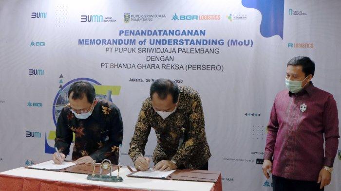 Pusri Tandatangani MoU dengan PT BGR Untuk Program Optimalisasi Aset