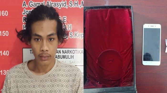 Transaksi Narkotika di Jalan Sepatu Prabumulih, BNN Ringkus Pemuda 20 Tahun