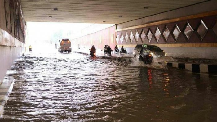 Undepass Simpang Patal Digenangi Air 30 Cm, Ternyata Ini Penyebabnya