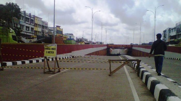 Underpass Patal-Pusri Ditutup 10 Hari