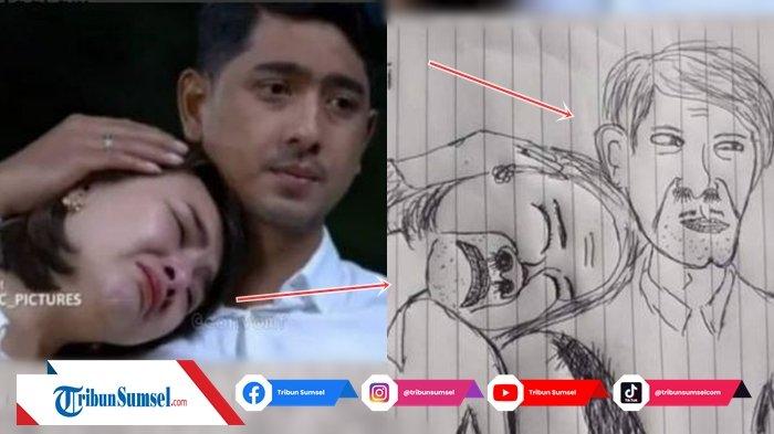 Viral Karikatur Adegan Mesra Arya Saloka dan Amanda Manopo 'Patah Leher', Disorot Tim Ikatan Cinta