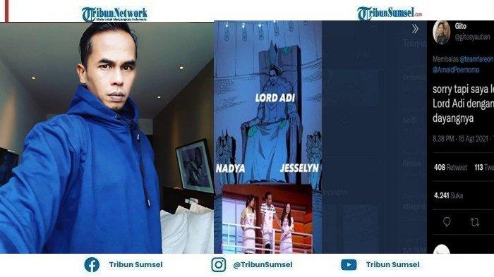 Viral Meme Lord Adi Jadi Raja Didampingi Kontestan Master Chef Wanita, Jesslyn & Nadya