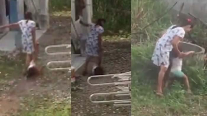 Dibalik Videonya Viral, Terkuak Alasan Ibu Seret Anaknya di Banda Aceh, Polisi Tegur Perekam Video