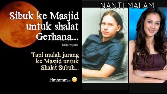 Jelang Super Blue Blood Moon, 7 Meme Kocak Bikin Netizen Ngakak, Ada Soal Naruto Loh !