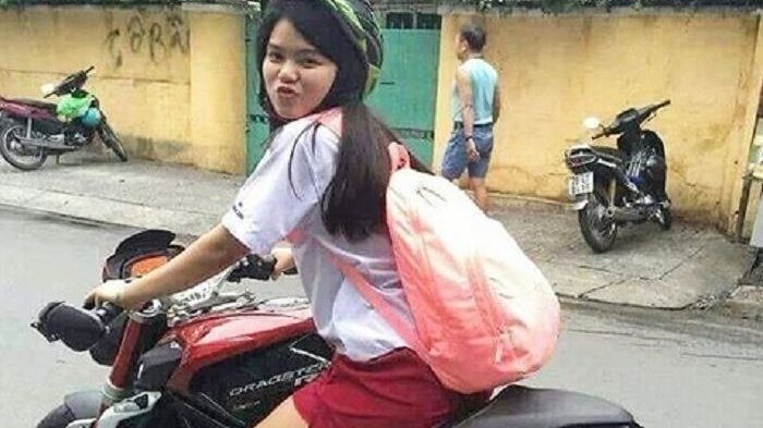 Geger ! Foto Pelajar SD yang Naiki Moge Sporty, Netizen Syok Saat Tahu Harganya Berapa,Fantastis!
