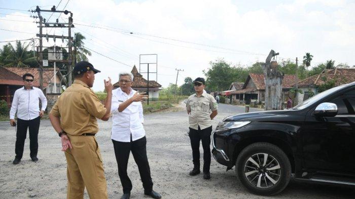 Wagub Ir H.Mawardi Yahya Sidak Pengerjaan Jalan Provinsi