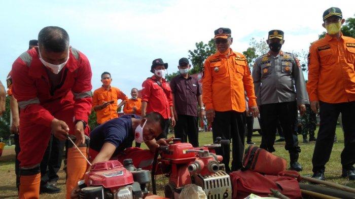 Lihat Alat Pemadam Karhutla Tak Berfungsi, Wabup Banyuasin Warning Perusahaan