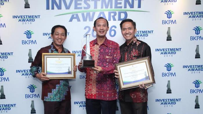 Palembang Raih Penghargaan Investment Award 2016