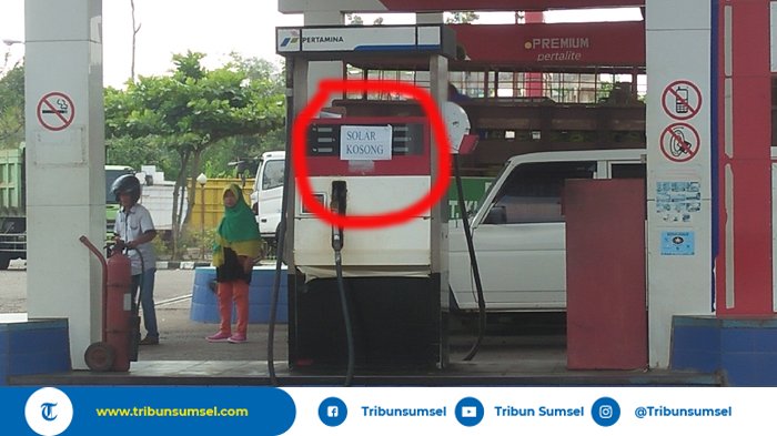 Warga Muaraenim Keluhkan BBM Jenis Solar Langka