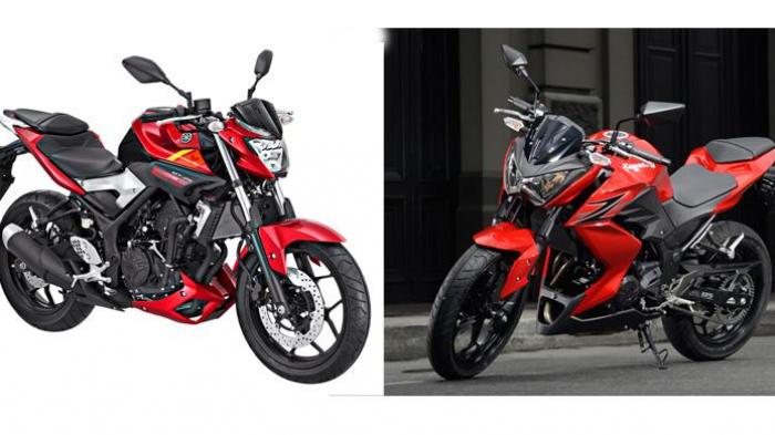 Yamaha MT-25 Langsung Libas Kawasaki Z250