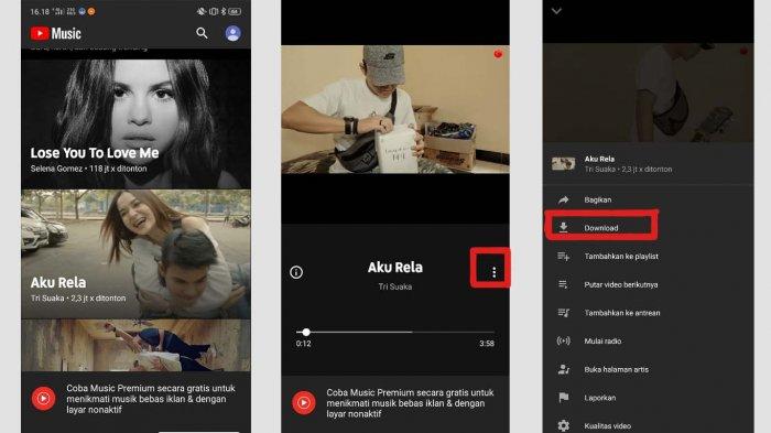 Youtube Music - Cara Download Lagu di Youtube Musik, Layanan Streaming Musik Resmi Terbaru
