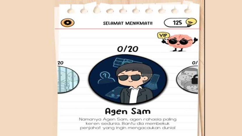 Kunci Jawaban Game Brain Test 2 Agen Sam, Level 1 Sampai 20 Lengkap dengan Penjelasannya