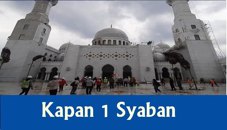 1 Syaban 2023 Jatuh Pada Tanggal Berapa, Berikut Jadwal Lengkap dan Amalannya