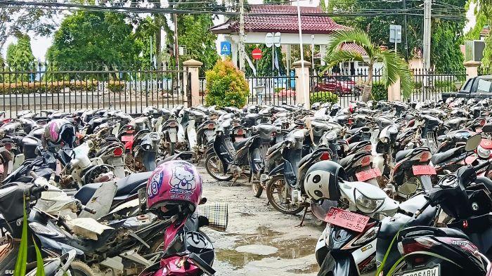 312 Motor Dinas Milik Pemkab OKI Kondisinya Tak Layak Pakai, Bakal Dilelang, Tak ada Pengadaan Baru