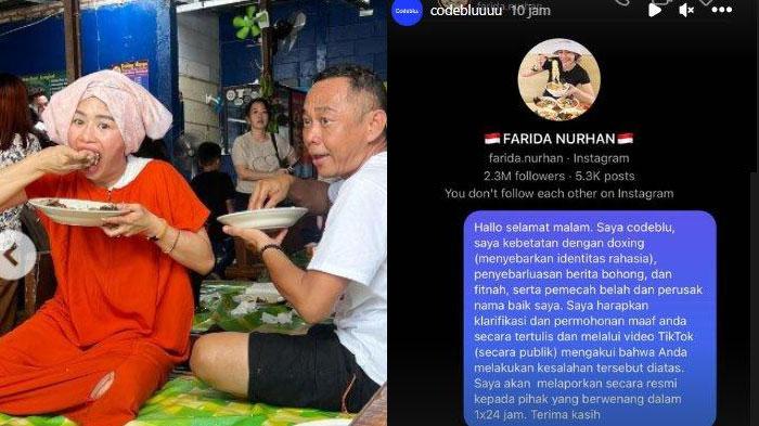 Alasan Farida Nurhan Senggol Codeblu, Tak Terima Warung Nyak Kopsah Dikritik, Sebut Mematikan Rejeki