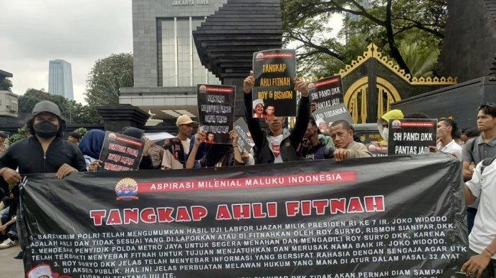 Tuding Ijazah Jokowi Palsu, Pemuda Maluku Desak Polda Metro Jaya Tetapkan Tersangka Roy Suryo Cs