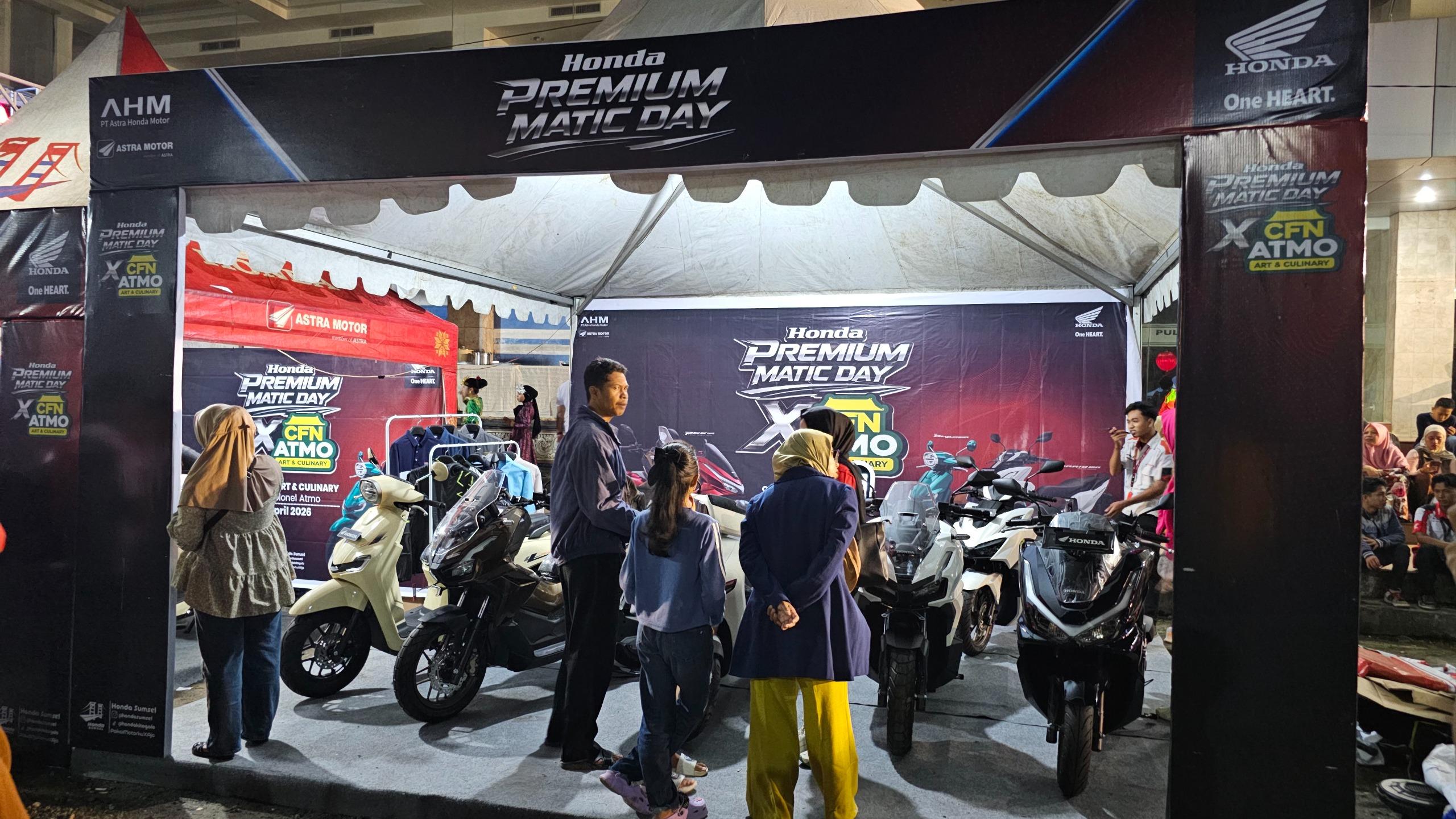 Honda Premium Matic Day Ramaikan Car Free Night ATMO Palembang