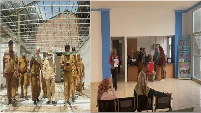 Atap Gedung RS Pratama PALI Ambruk, Pelayanan Kesehatan Dipastikan Berjalan Normal