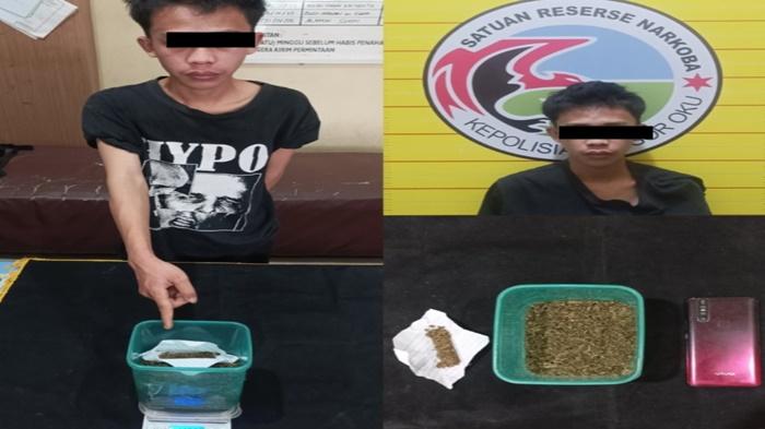 Remaja 18 Tahun di OKU Jadi Bandar Narkoba, Simpan 170,77 Gram Ganja di Rumahnya