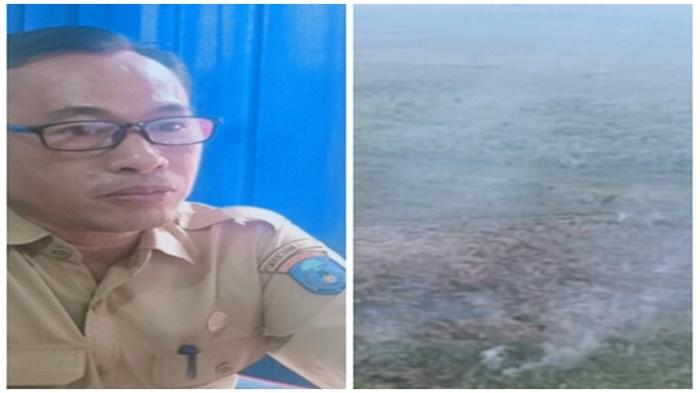 Terdeteksi Ada 1 Titik Panas di Desa Harapan Jaya, BPBD OKI Himbau Warga Waspada Karhutla