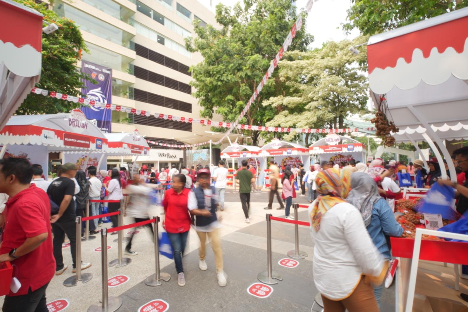 Rayakan HUT ke-79 RI, BRI Hadirkan Bazaar UMKM BRILiaN Pada Gelaran BRILiaN Independence Week