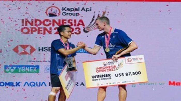 BWF Marah Viktor Axelsen Curhat Soal Hadiah Indonesia Open 2023 Belum Dibayarkan 'Kami TIdak Senang'