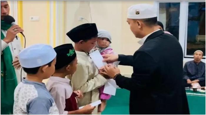 Bakal Calon Senator Sumsel Ini Bernazar Berikan Gaji Tiap Bulan ke Anak Yatim, Yakin Bawa Berkah