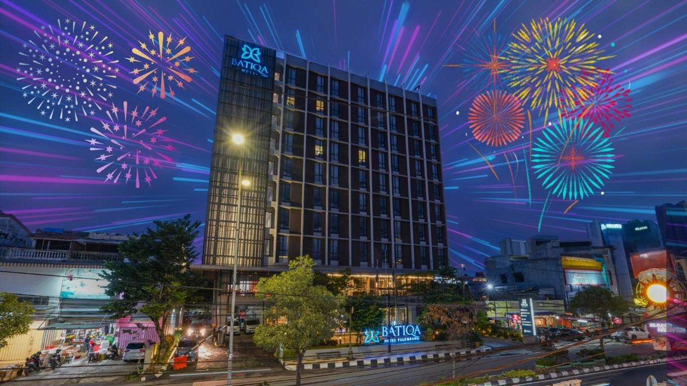 'Neonverse Celebration' Rayakan Tahun Baru dengan Energi Penuh Warna di BATIQA Hotel Palembang