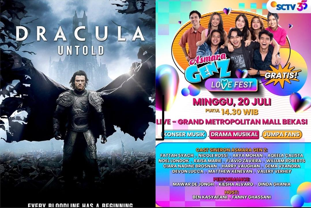 Jadwal Acara Tv Minggu 20 Juli 2025 Bioskop Trans Tv Film Dracula