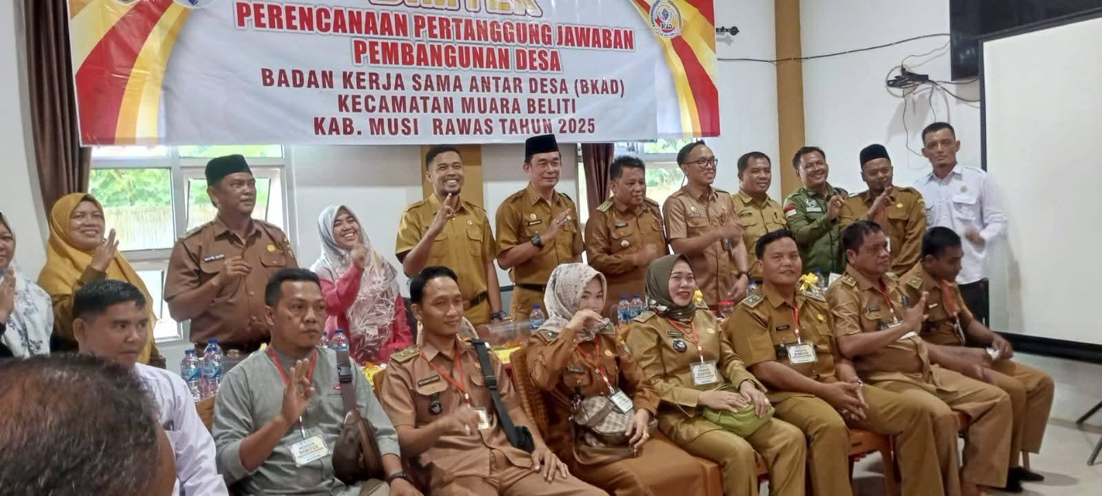 Kades & Perangkat Desa di Muara Beliti Ikuti Bimtek Perencanaan Pertanggungjawaban Pembangunan Desa