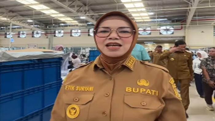 Profil Etik Suryani, Bupati Sukoharjo Terjaring OTT KPK Terkait Kasus Pemerasan Perangkat Daerah - Tribunsumsel.com