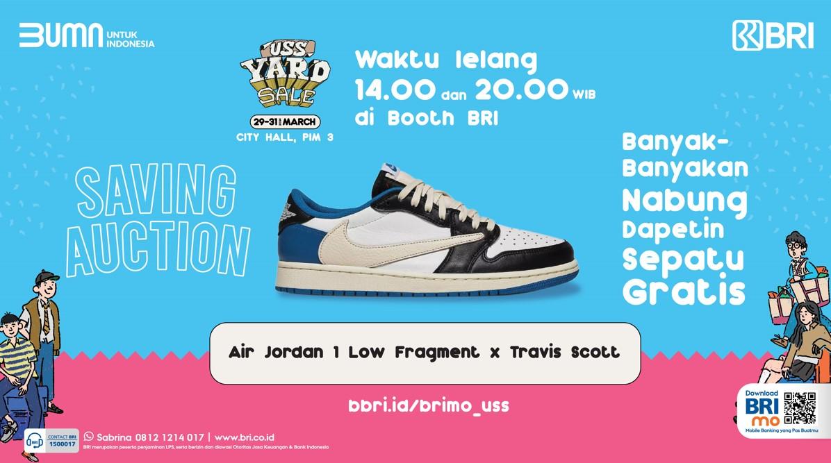 Cek Promo Seru dari BRI, Belanja Sneakers di USS Yard Sale Bisa Lebih Hemat!