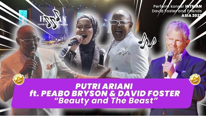 Lirik dan Chord Lagu Beauty And The Beast - Putri Ariani Feat Peabo Bryson, Trending di Youtube