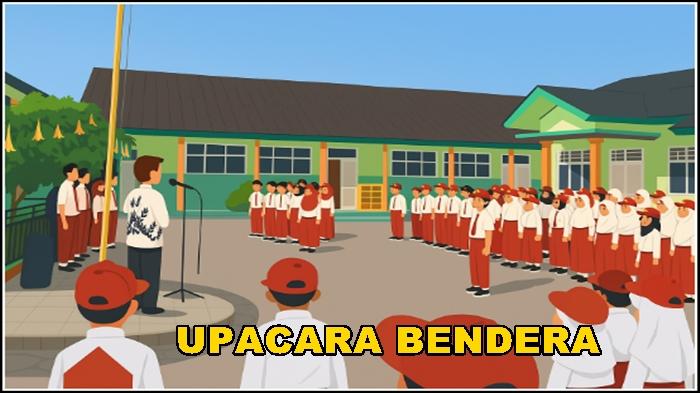 Teks Protokol Upacara 17 Agustus di Sekolah Lengkap Susunan Acara dan MC