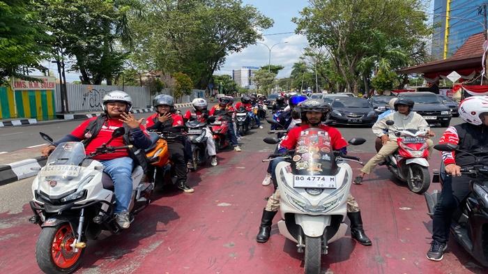 Puluhan Komunitas Honda di Sumsel Ramaikan Convoy Merdeka, Wujud Semangat Persatuan dan Nasionalisme