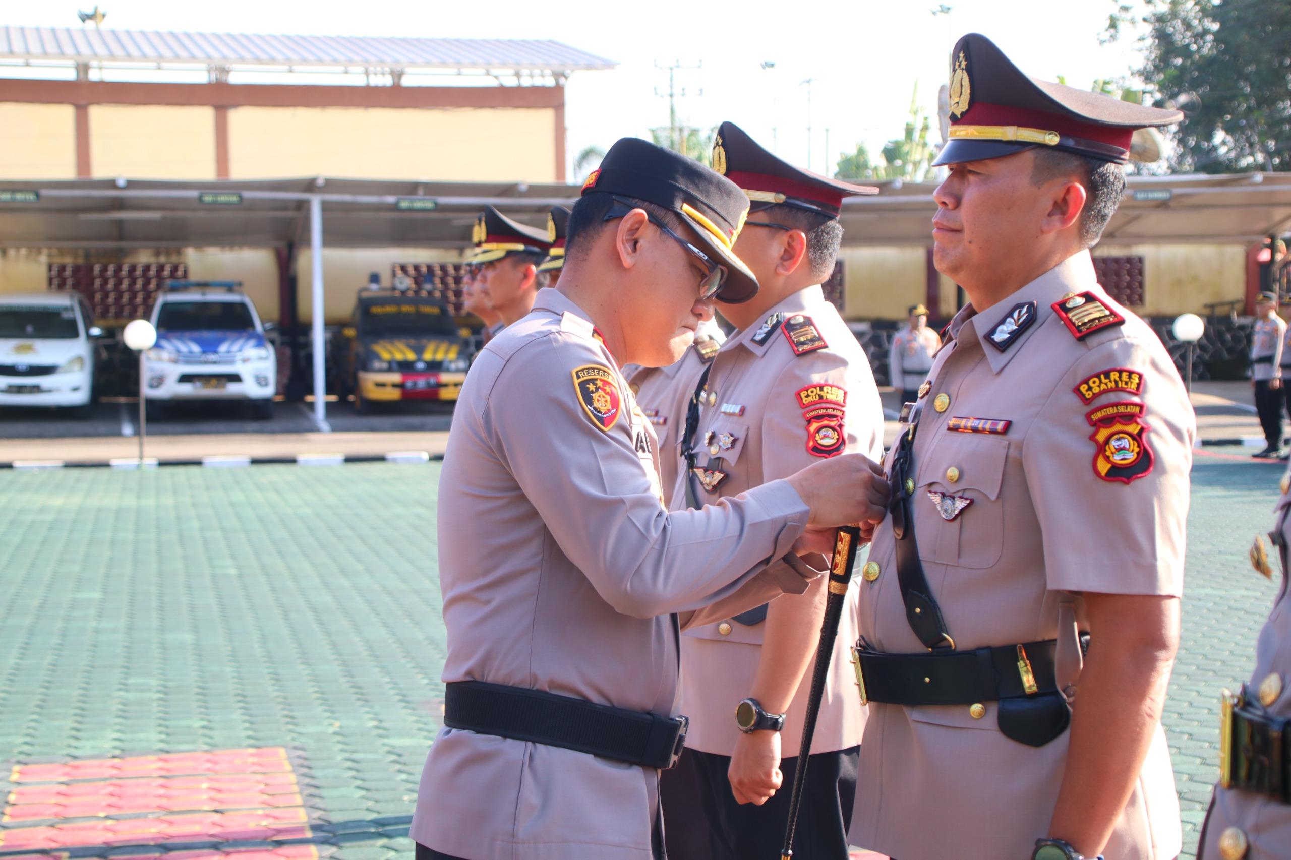 Daftar  5 Pejabat Utama di Polres OKU Timur yang Diganti, Dari Wakapolres Hingga Kasat Lantas