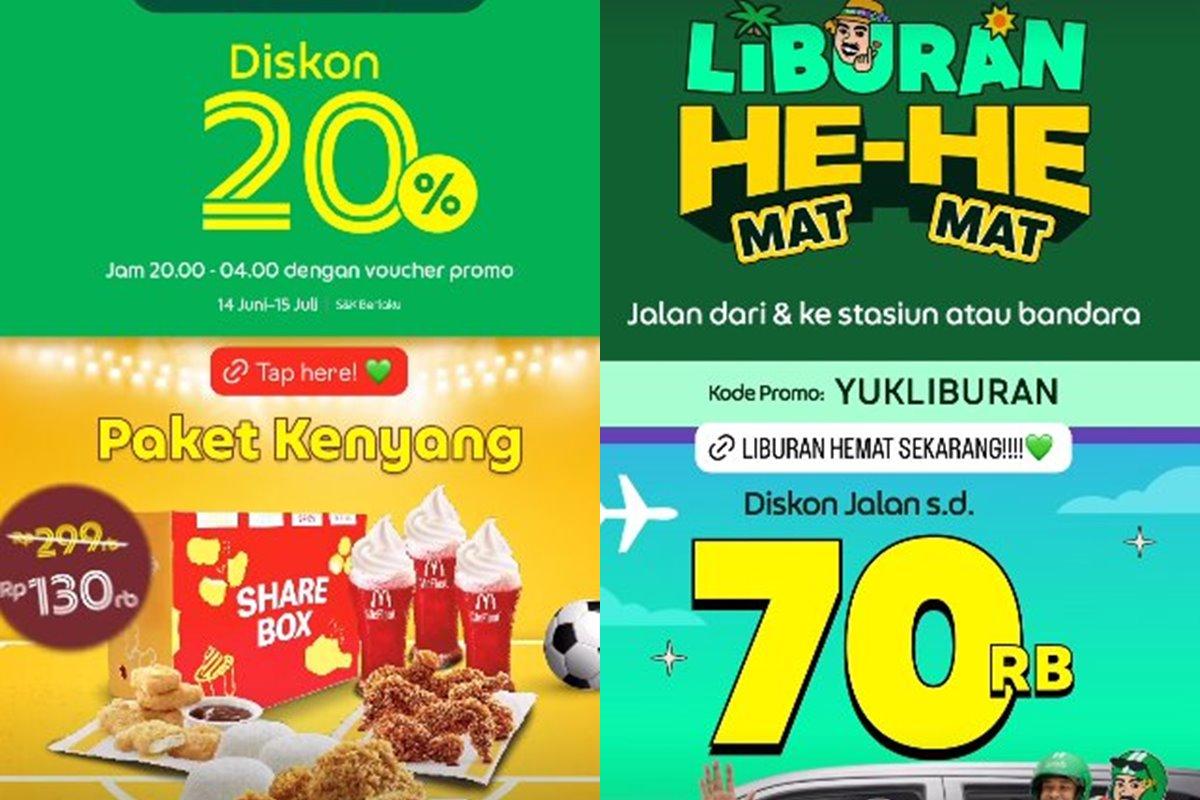 12 Kode Promo Grab Hari Ini 27 Juni 2024, GrabFood Diskon Rp50 ribu, GrabBike dan GrabCar Masih Rp0