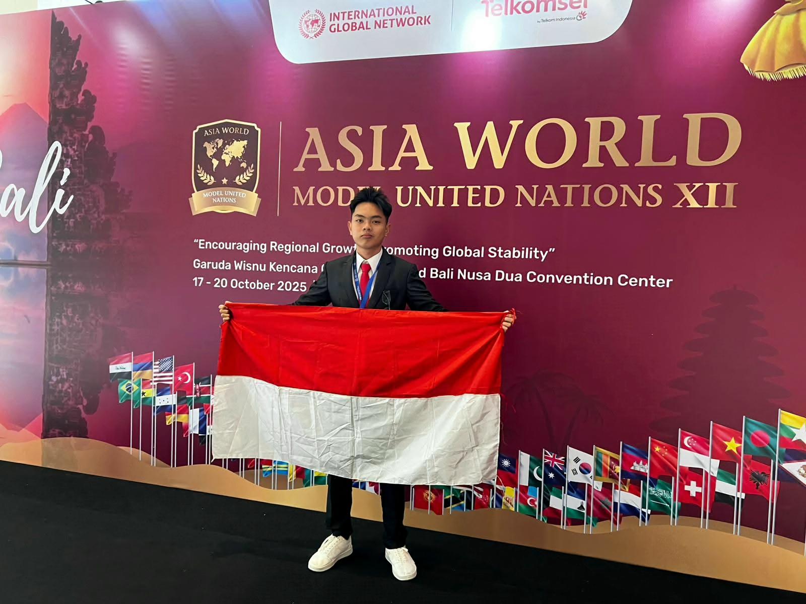 Sosok M Adli, Pemuda OKU Selatan Tembus Forum Diplomasi Dunia Asia World Model United Nations XII
