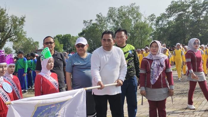 Meriahkan Haornas, Disdikbud OKU Timur Libatkan Ratusan Pelajar dan Guru Meriahkan Lomba