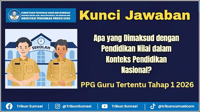 Apa yang Dimaksud dengan Pendidikan Nilai dalam Konteks Pendidikan Nasional? PPG 2026