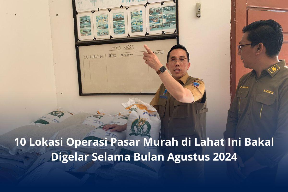 Jadwal Operasi Pasar Murah di Lahat, Ada 10 Lokasi, Disiapkan 1.000 Paket Sembako Perlokasi
