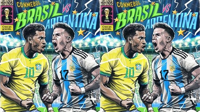 Jadwal Siaran Langsung Sepakbola Malam ini : ada Spanyol vs Jerman, Brasil vs Argentina